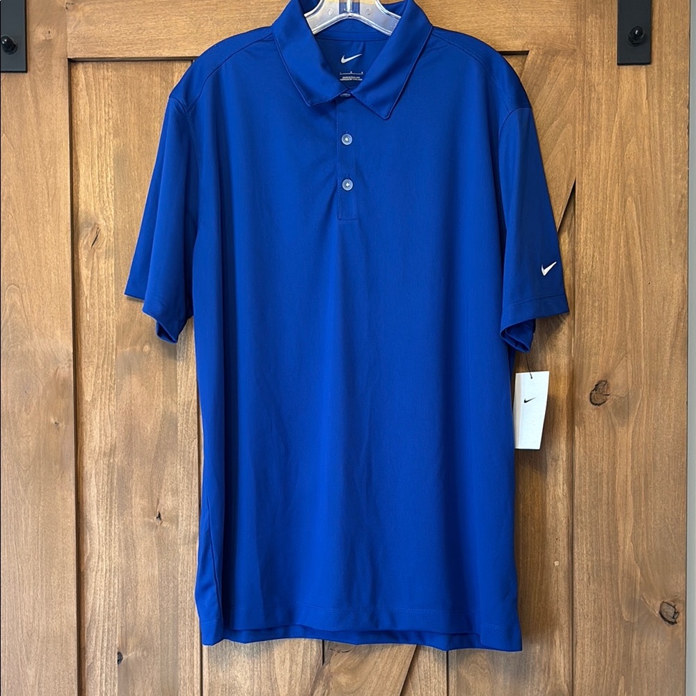Nike Men's Blue Polo Shirt